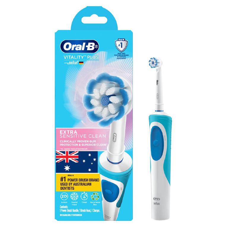 Oral-B Vitality Extra Sensitive Clean Electric Toothbrush, , hi-res