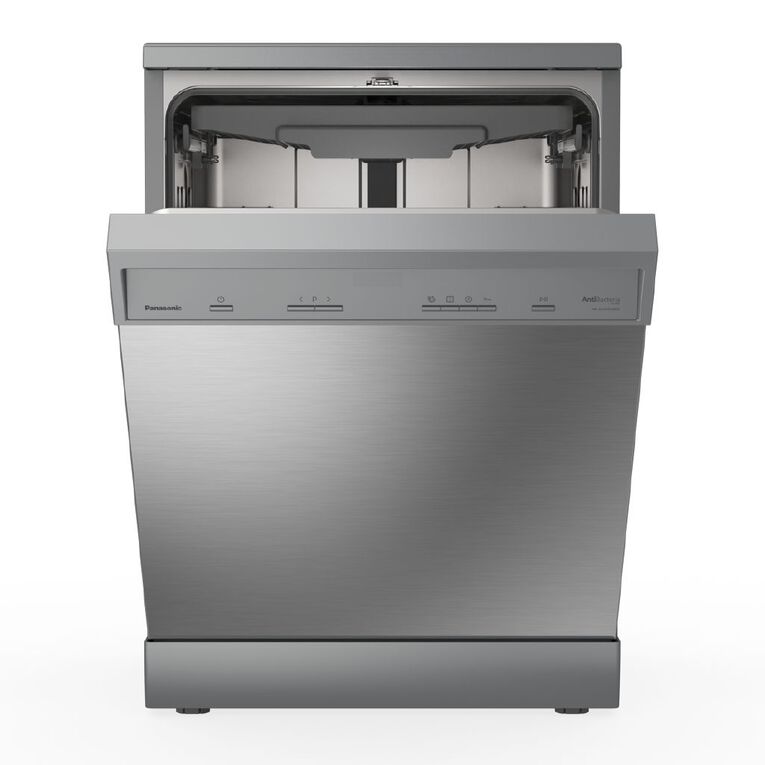 Panasonic 60cm 15 Place Setting Freestanding Dishwasher - Stainless Steel, , hi-res