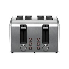 Sheffield 4 Slice Stainless Steel Toaster