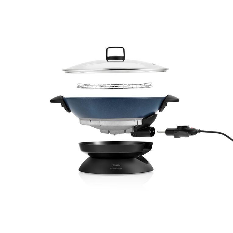 Sunbeam 2400W DiamondForce Wok, , hi-res