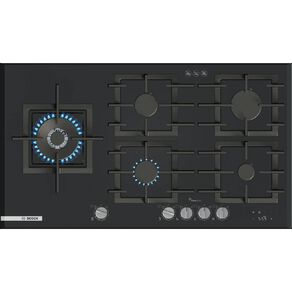 Bosch 90cm Tempered Glass Gas Cooktop - Series 8