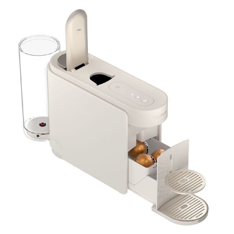 Nespresso Vertuo Up Capsule Coffee Machine By De'Longhi - White, , hi-res