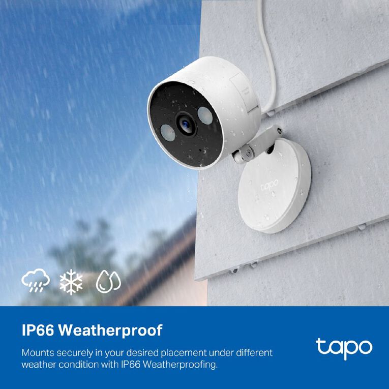 TP-Link Tapo C120 Indoor/Outdoor Wi-Fi Home Security Camera, , hi-res