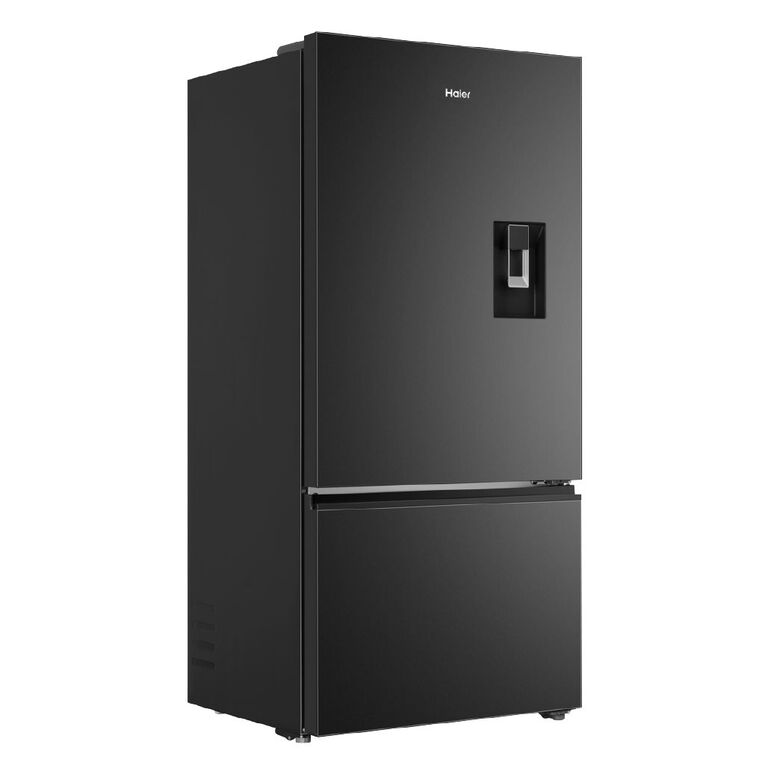 Haier 514L 500 Series Bottom Mount Fridge Freezer Non-plumbed Water - Black, , hi-res