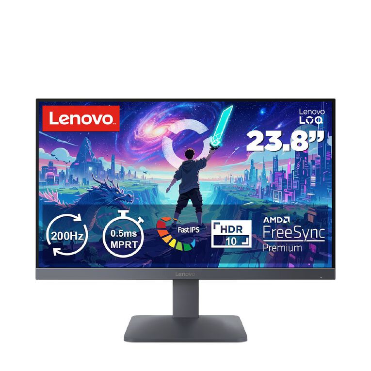 Lenovo LOQ 24-10 23.8" FHD IPS 200Hz Monitor, , hi-res