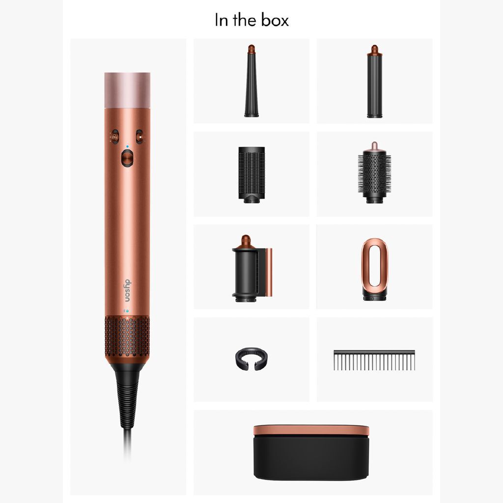 Dyson Airwrap Multi-Styler And Dryer In Amber Silk/Pink Champagne