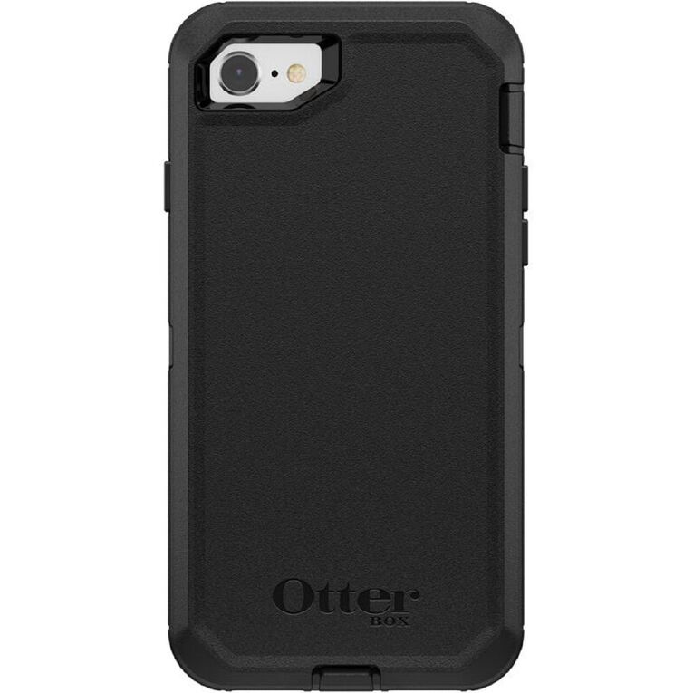 OtterBox Defender Case for iPhone 7/8/SE Gen 2/3 - Black, , hi-res