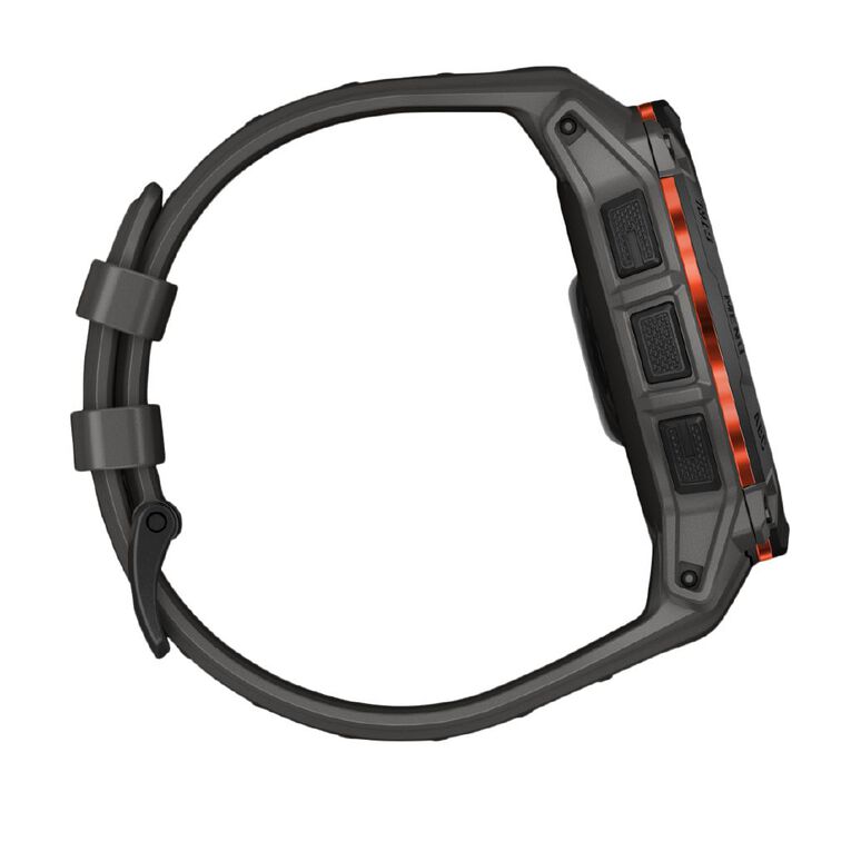 Garmin Instinct 3, 50mm, Solar, Black Bezel with Charcoal Band, , hi-res