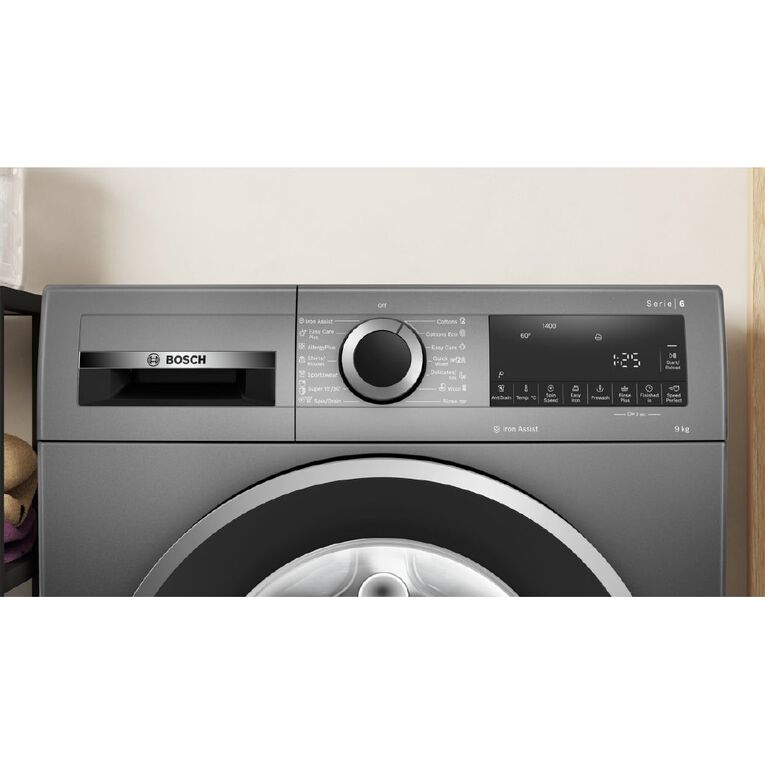Bosch 9kg Series 6 Front Load Washing Machine, , hi-res
