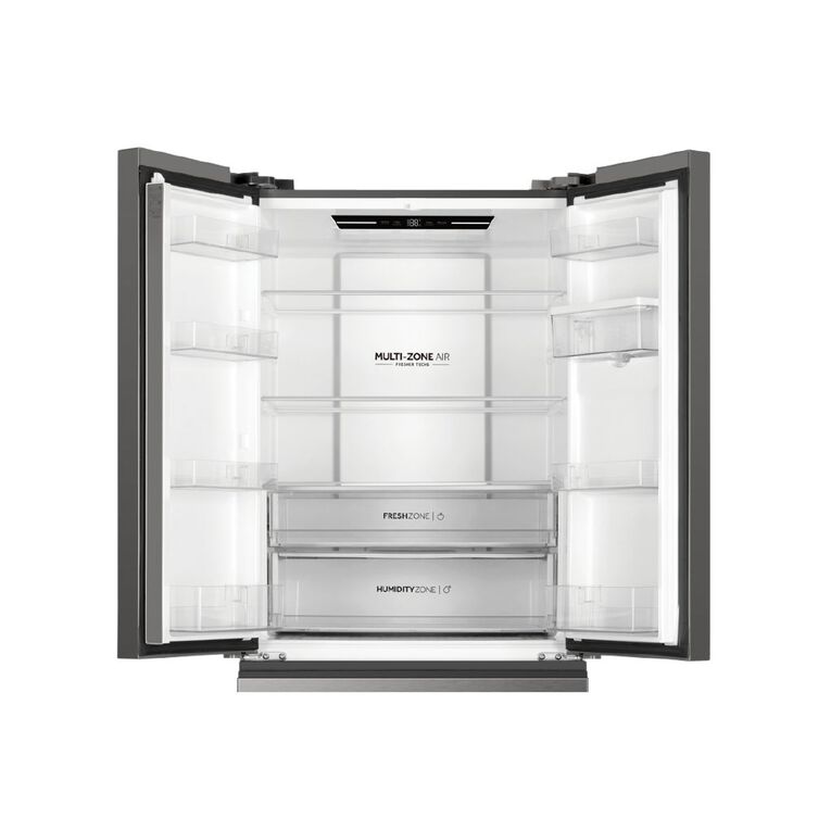 Haier 509L 500 Series French Door Refrigerator Non-plumbed waster - Satina, , hi-res