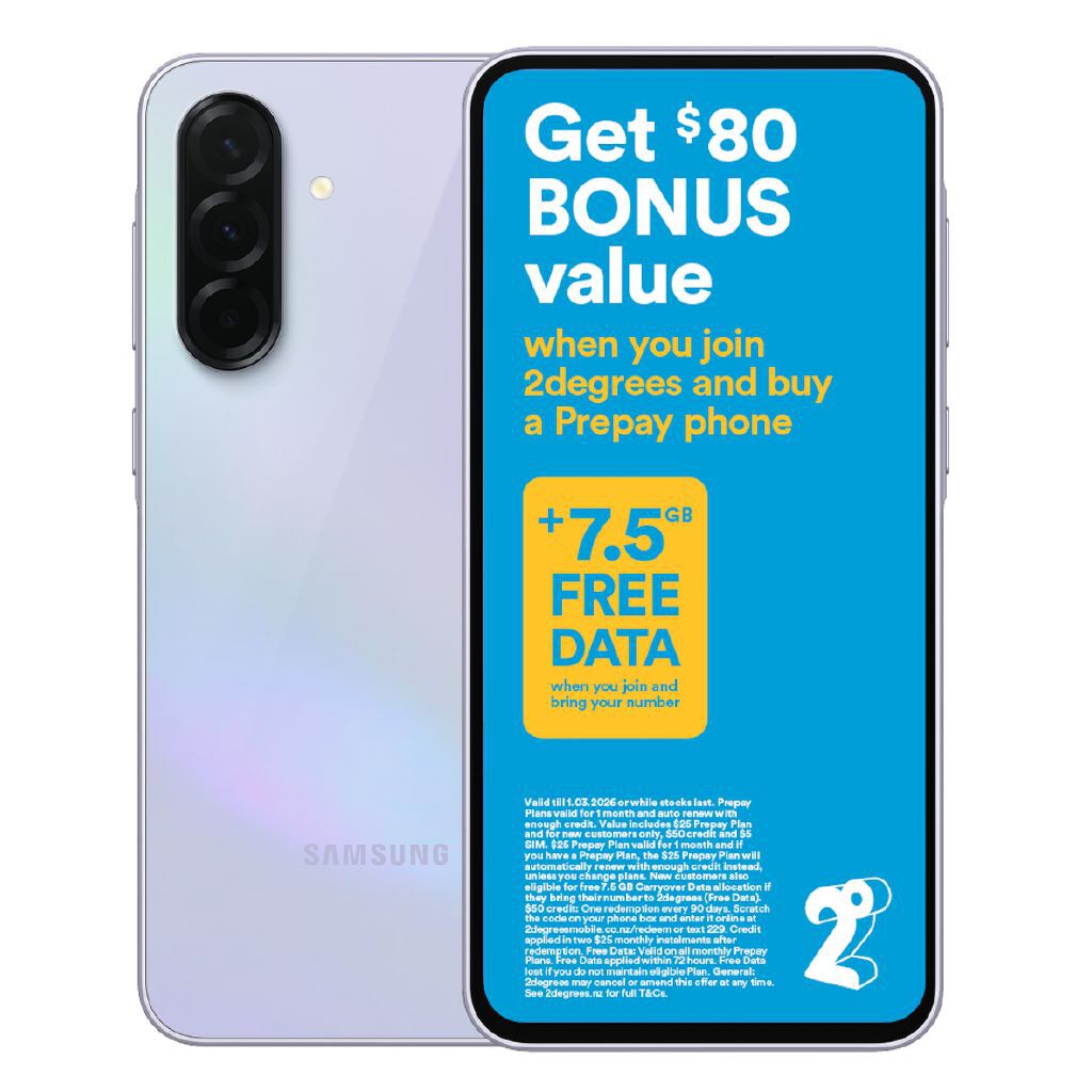 Samsung Galaxy A36 5G 128GB - Awesome Lavender - Noel Leeming