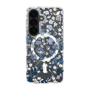 Kate Spade Protective Flowerbed Blue Samsung Galaxy S26 Case