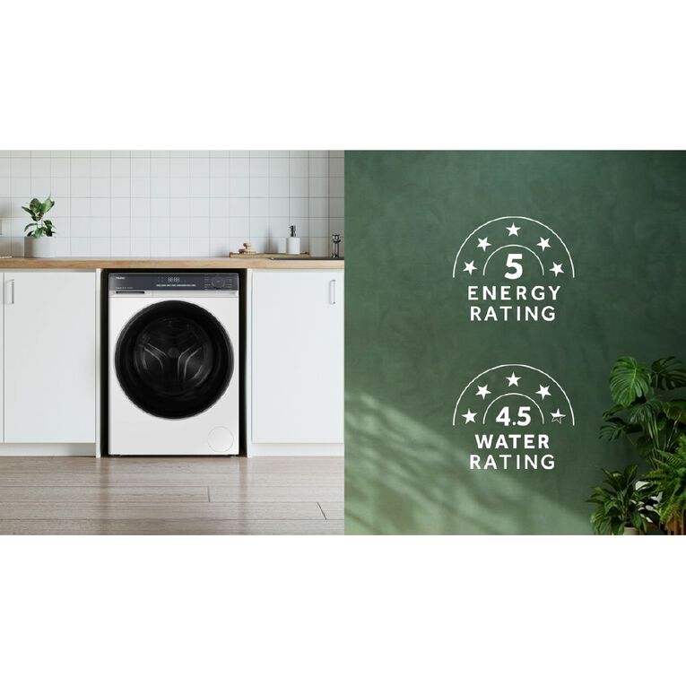 Haier 8.5kg 300 Series Front Load Washer - White, , hi-res
