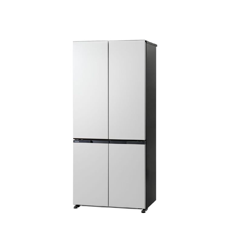 Panasonic 482L Flush Fit Quad Door Fridge Freezer - White, , hi-res