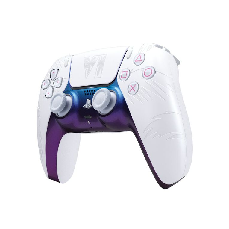 PS5 DualSense Wireless Controller - Grand Theft Auto VI White Limited Edition - For PS5, PC, Mac & Mobile, , hi-res