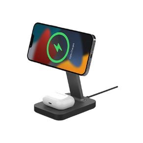 Mophie Universal 2-in-1 Snap+ Charging Stand and Pad - Black
