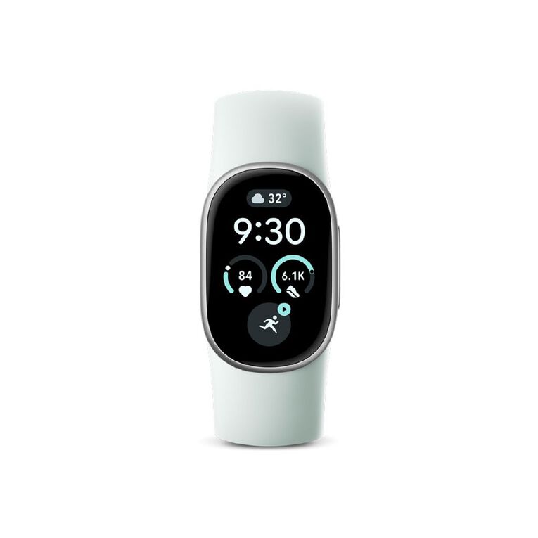Google Fitbit Edge Satin Silver Aluminium Case / Fog Active Band, , hi-res