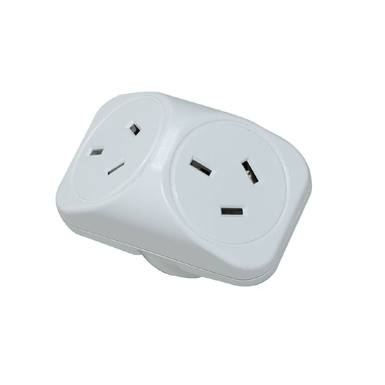 Tech.Inc Pyramid Double Adapter, , hi-res