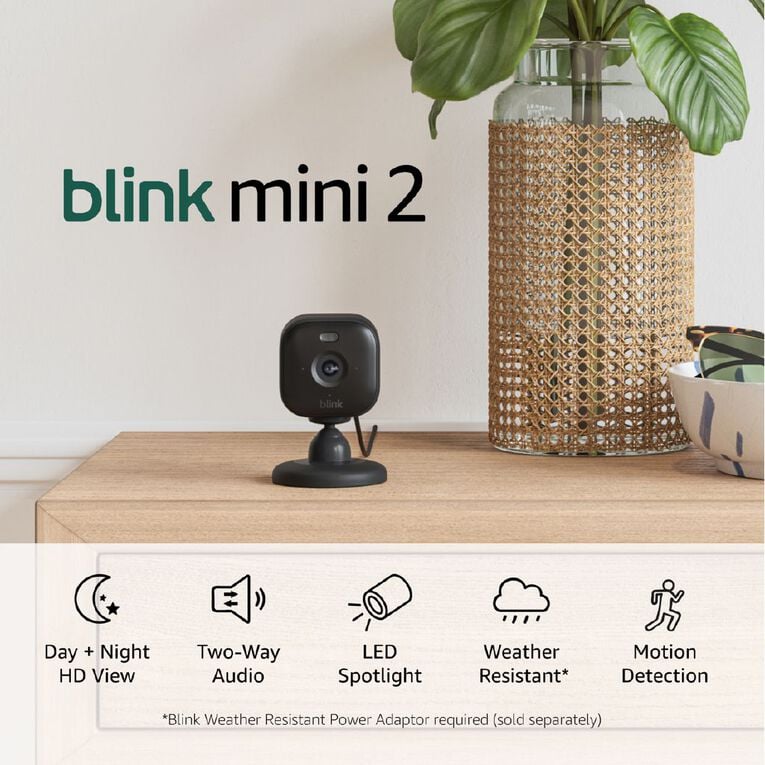 Blink Mini 2 - 2 Pack - Black, , hi-res