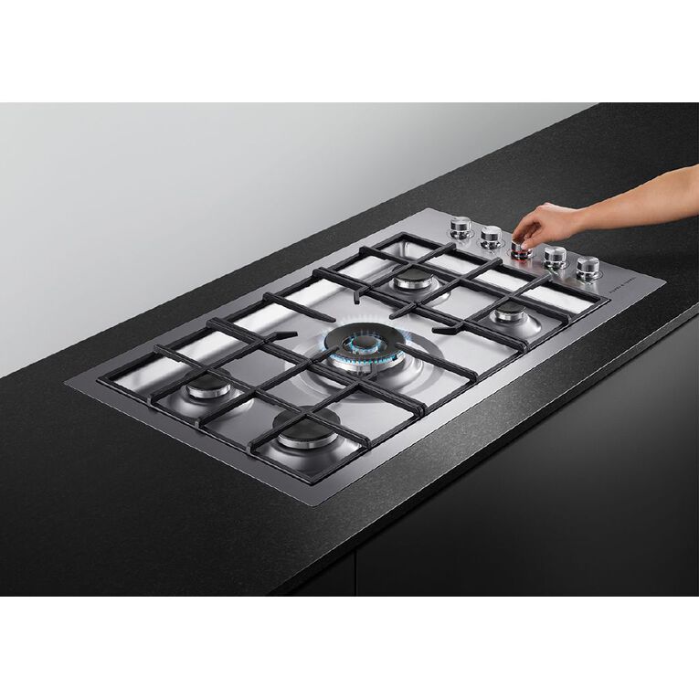 Fisher & Paykel 90cm Gas Cooktop Noel Leeming