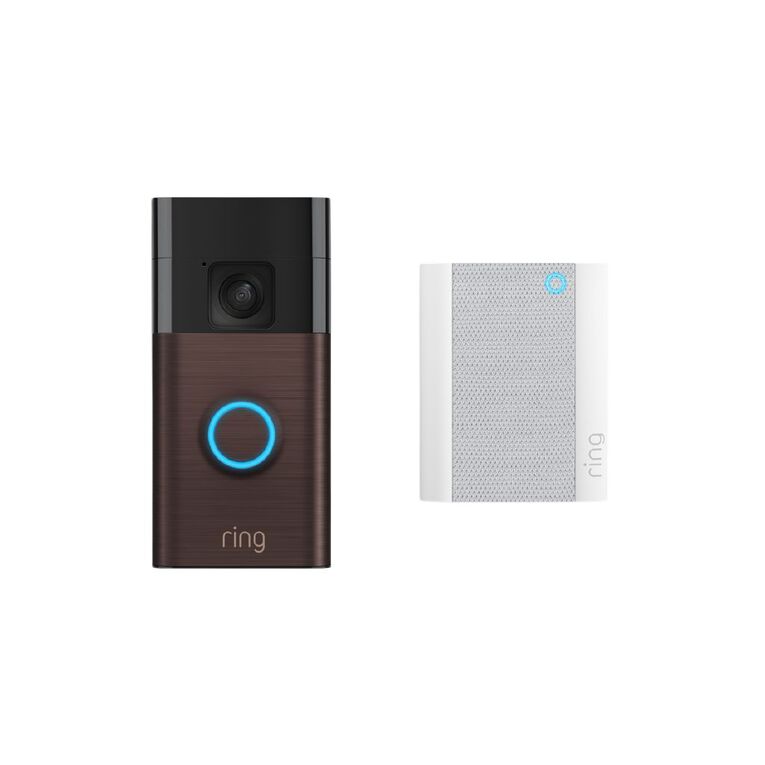 Ring Battery Video Doorbell + Chime - Venetian Bronze, , hi-res