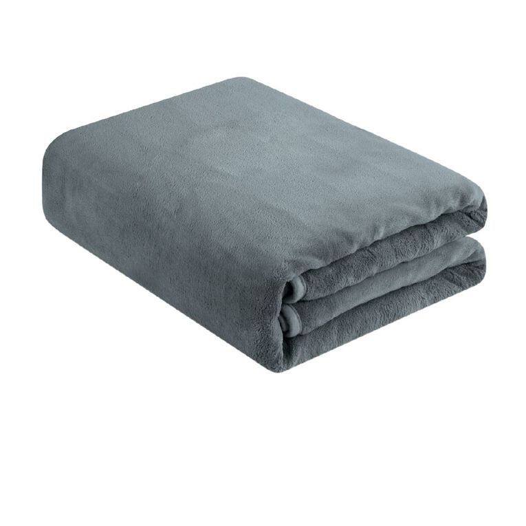 Goldair Heated Micro Fleece Throw, , hi-res