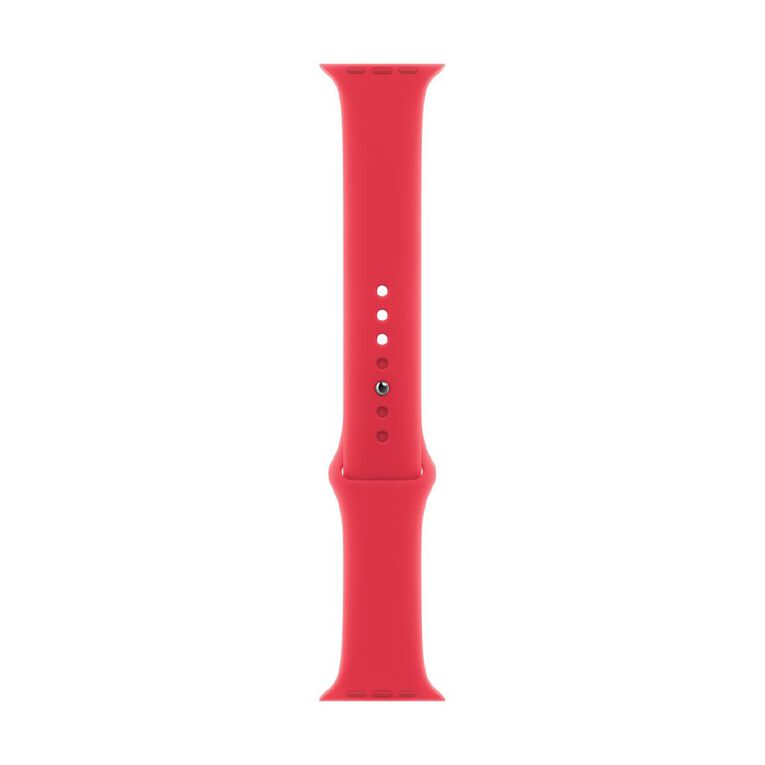 Apple Watch 45mm (PRODUCT)RED Sport Band - S/M, , hi-res
