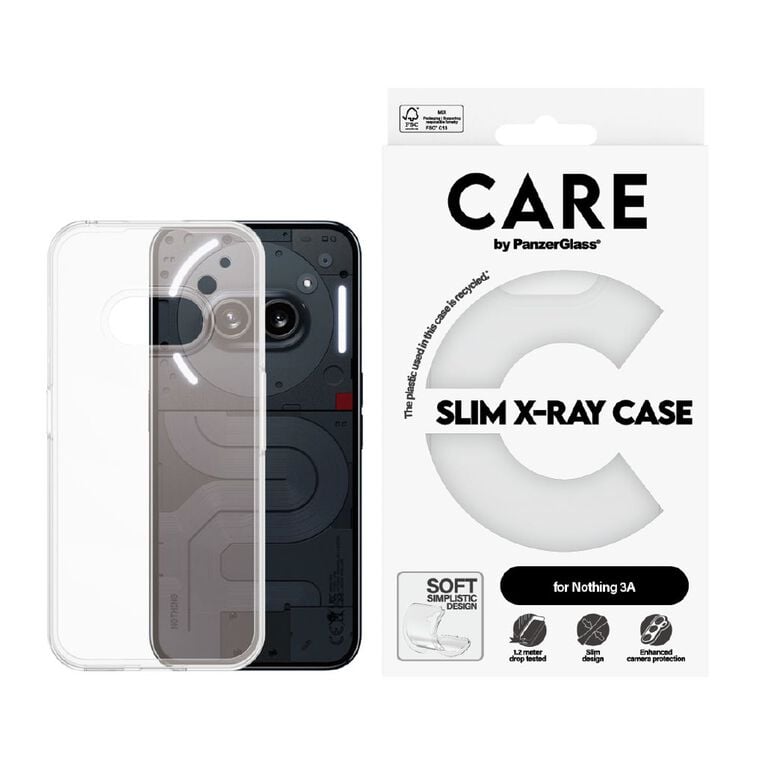 PanzerGlass (CARE by Panzer) Slim X-Ray Nothing 3A Case, , hi-res