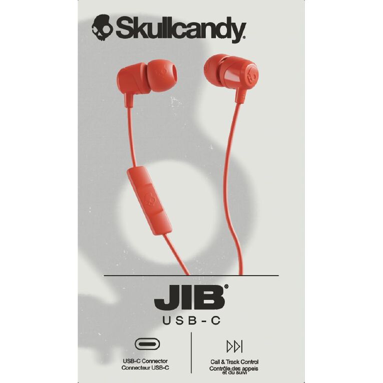 Skullcandy Jib USB-C - Red, , hi-res