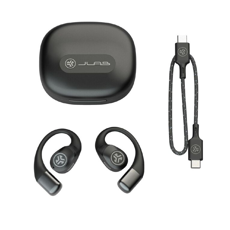 JLab Epic Open Sport True Wireless Headphones - Black, , hi-res