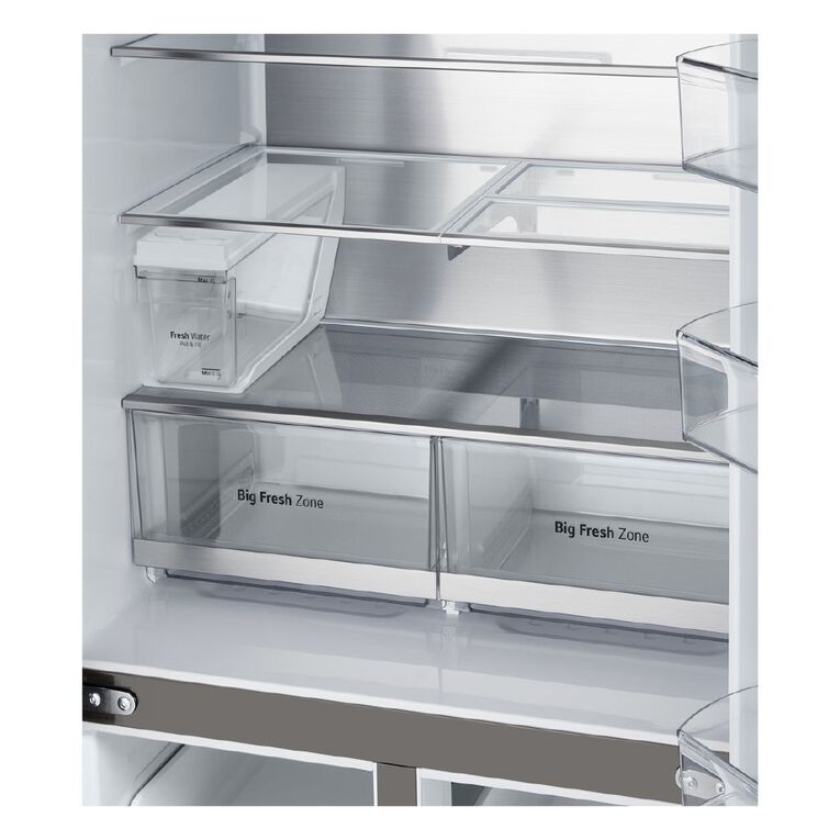 LG 506L Slim French Door Fridge Non-Plumbed - Stainless, , hi-res