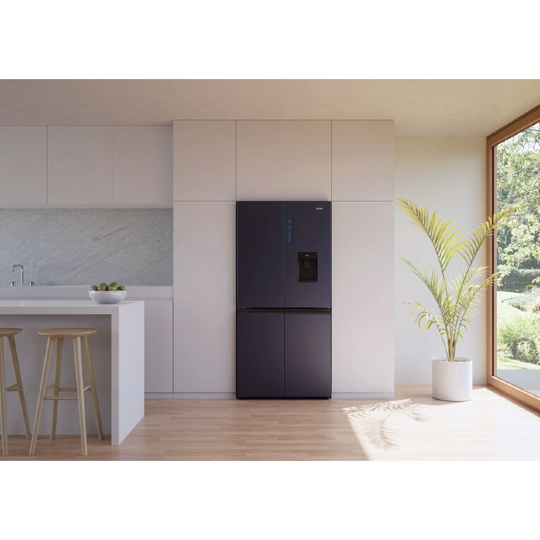 Haier 508L 600 Series Quad Door Fridge Freezer - Black, , hi-res