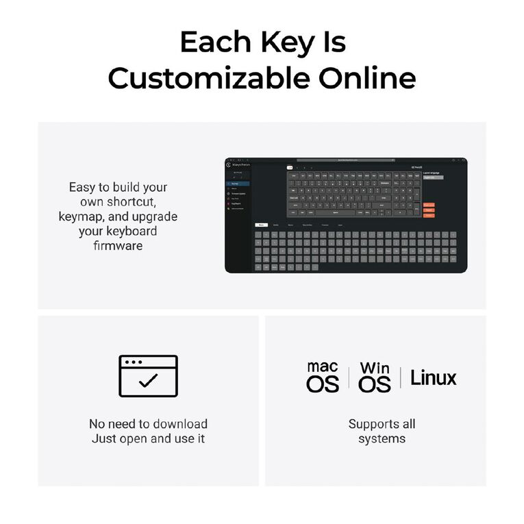 Keychron B2 Pro Ultra-Slim Wireless Keyboard - Space Gray, , hi-res