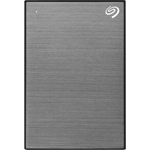 Seagate 2TB One Touch Portable with Rescue - Space Grey