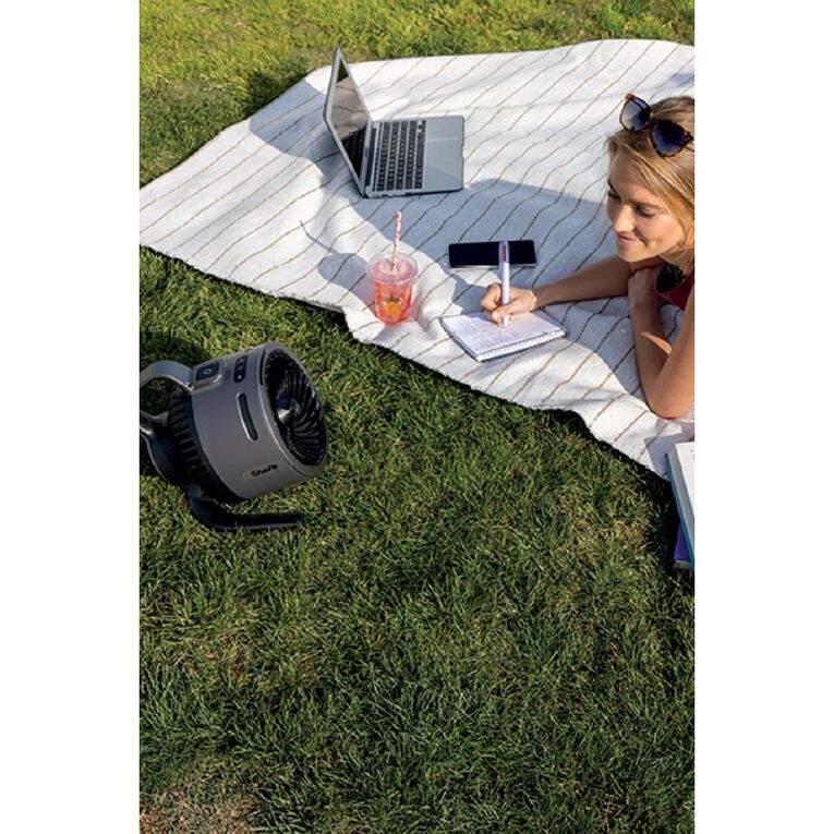 Shark FlexBreeze HydroGo Misting Portable Fan (Dark Grey), , hi-res