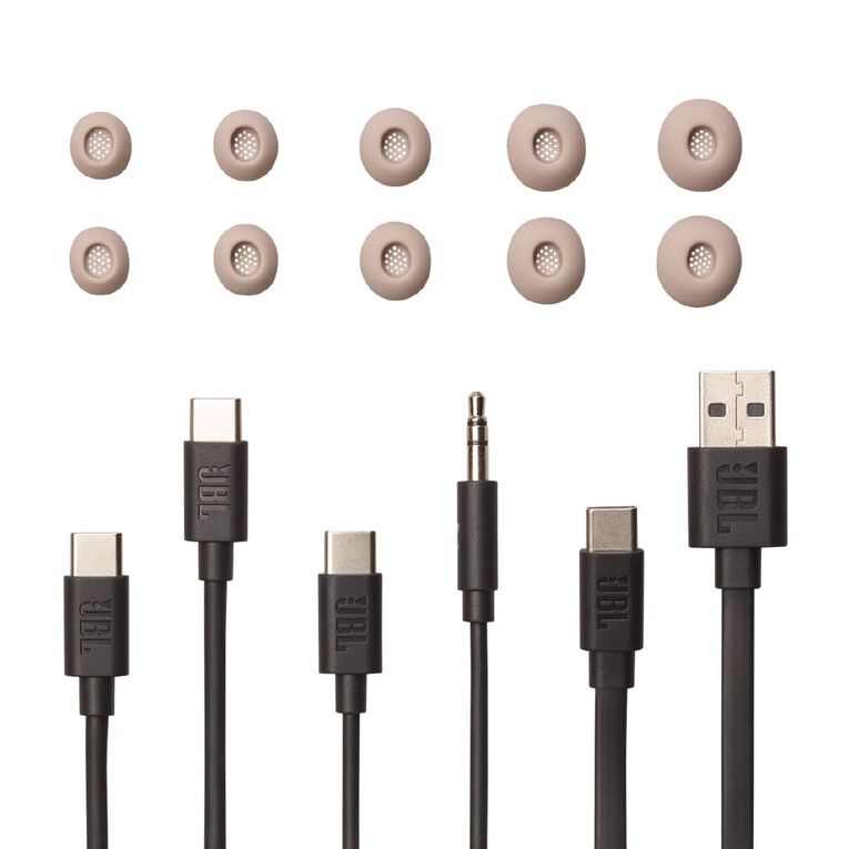 JBL Tour Pro 3 True Wireless Noise Cancelling Earbuds with Smart Charging Case - Latte, , hi-res