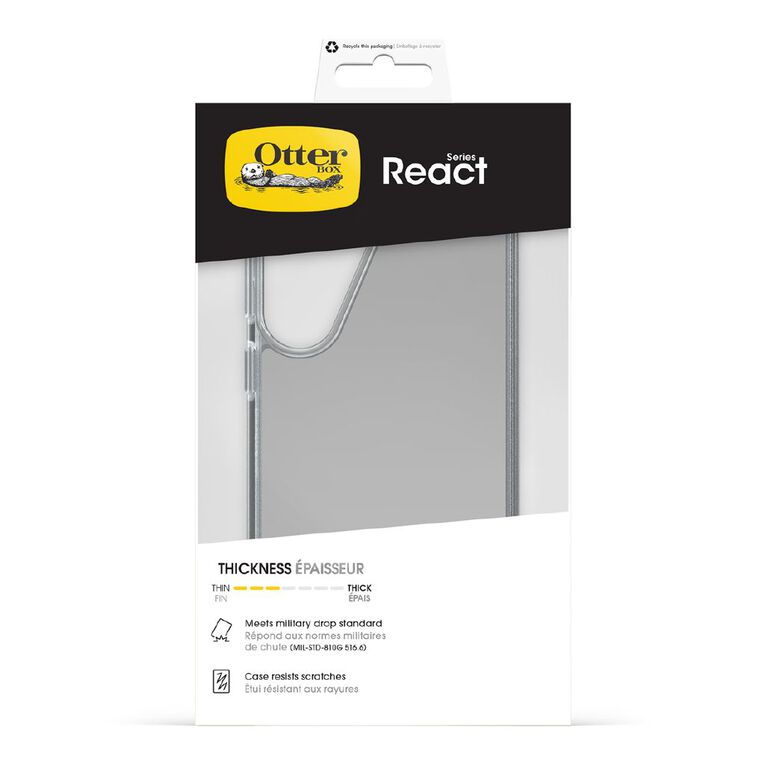OtterBox React Case for Samsung Galaxy S26 FE - Clear, , hi-res