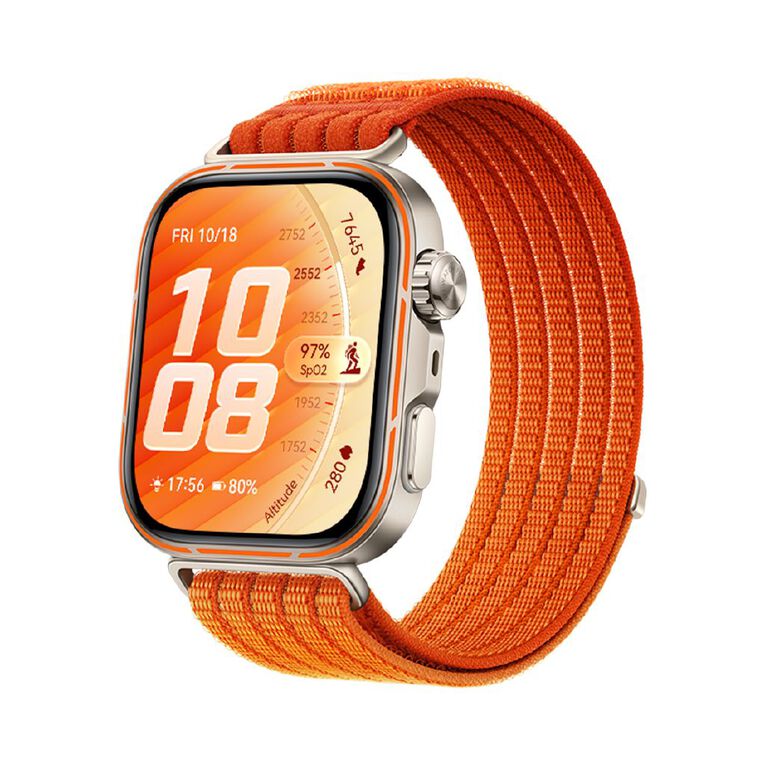 Huawei Watch Fit 5 Pro - Orange Grey Aluminium, , hi-res