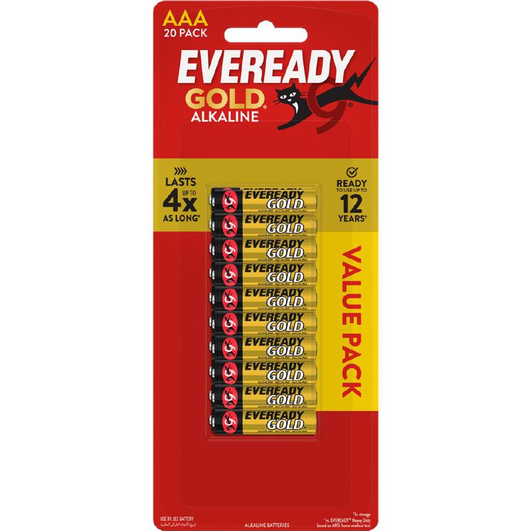 Eveready Gold AAA - 20 Pack, , hi-res