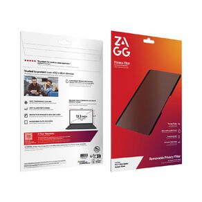 Zagg Removable 2-Way Privacy Filter Laptop Screen for Universal Laptop 13.3" (16:9)