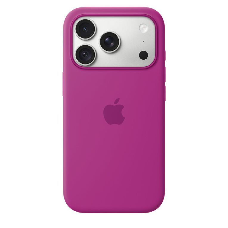Apple iPhone&nbsp;18&nbsp;Pro Silicone Case with MagSafe - Magenta, , hi-res