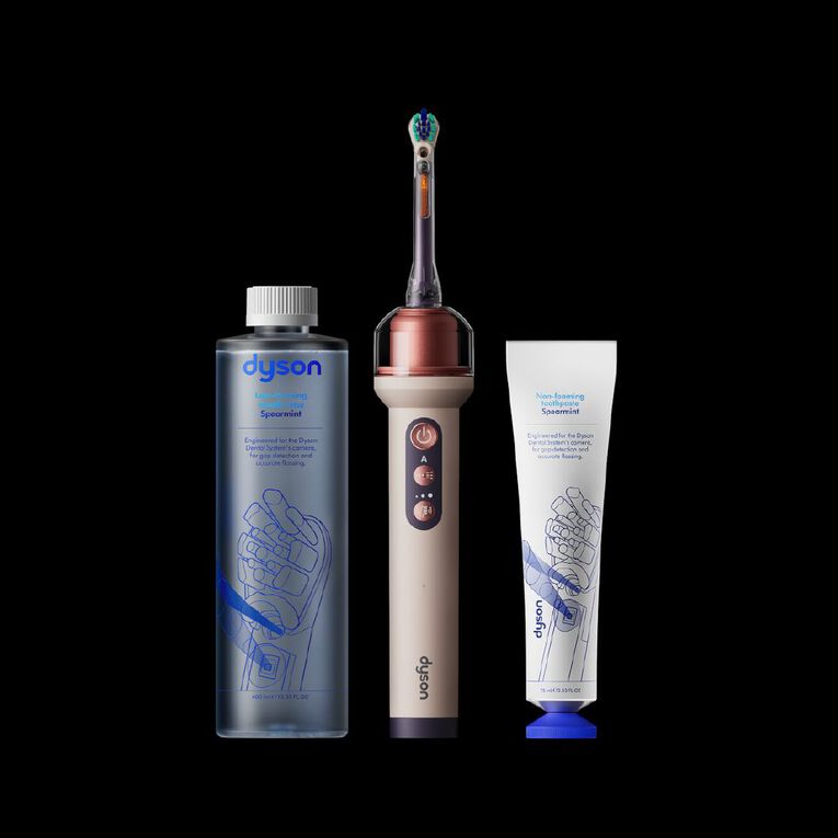 Dyson Camerajet Electric Toothbrush With Flosser And Starter Kit (Ceramic Pink), , hi-res