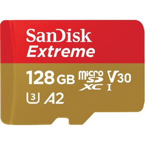 Sandisk Extreme 128GB MicroSD Card