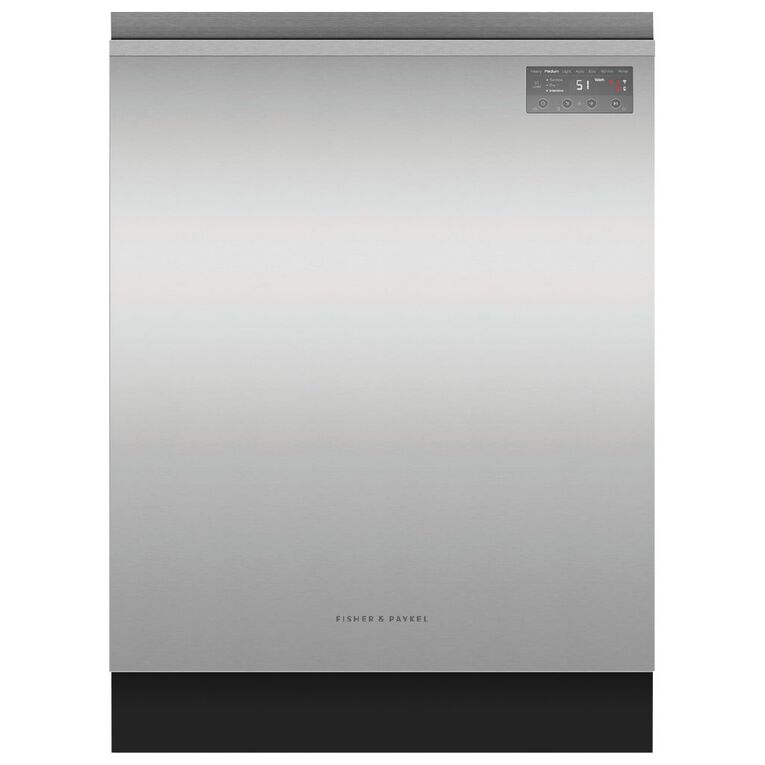Fisher & Paykel 60cm Series 7 Built-under Dishwasher - Stainless steel, , hi-res