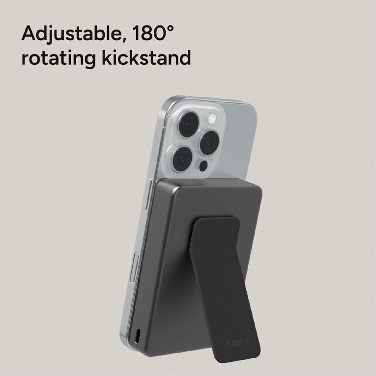 Mophie Qi2 PowerStation Wireless 10K Slim 15W Power Bank with Stand, , hi-res