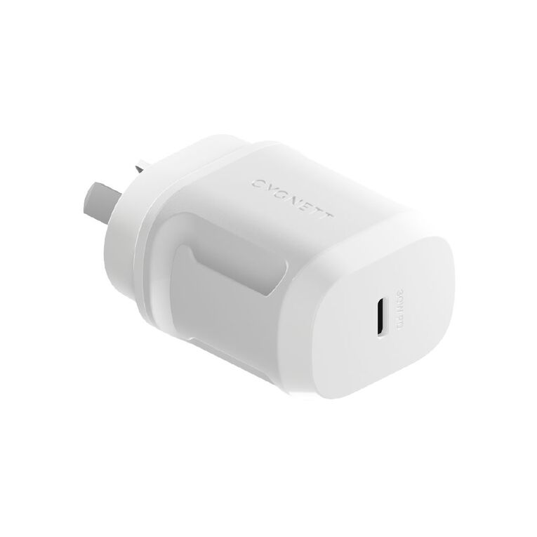 Cygnett PowerMaxx 30W PD Wall Charger - White, , hi-res