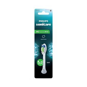 Philips Sonicare W2 Optimal White Brush Head 2 Pack - White