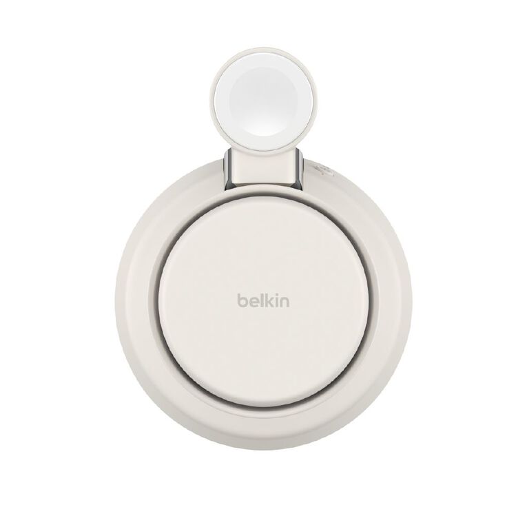 Belkin UltraCharge Pro 3-in-1 Magnetic Charging Dock with Qi2 25W - Sand, , hi-res