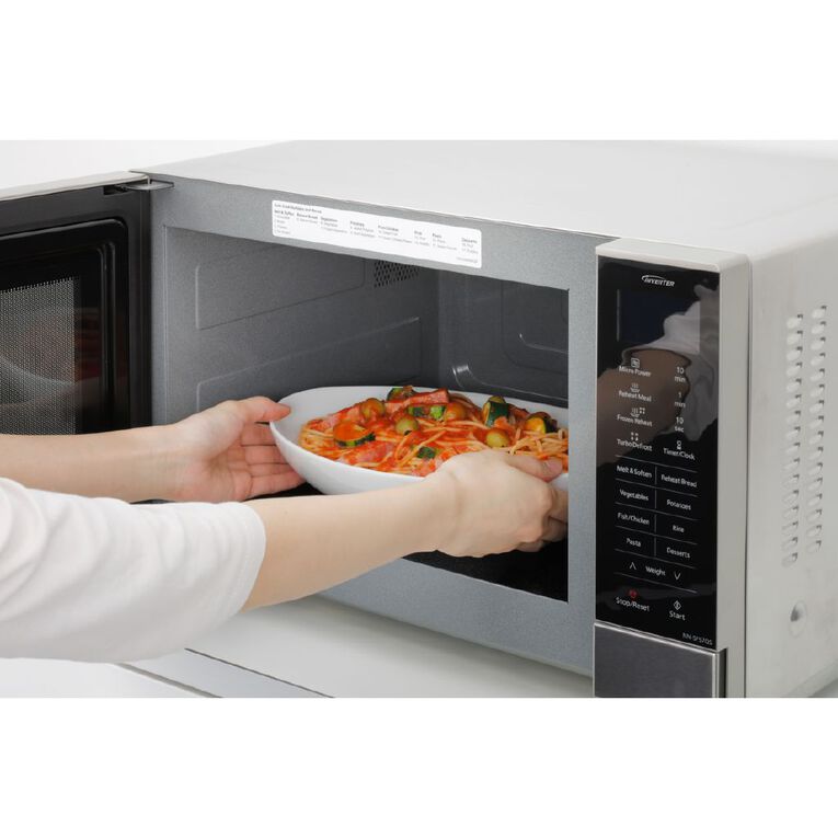 Panasonic 27L Microwave Flatbed Inverter - Stainless Steel, , hi-res