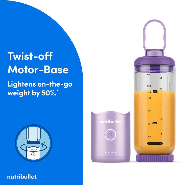 Nutribullet Flex Portable - Lilac Purple, , hi-res
